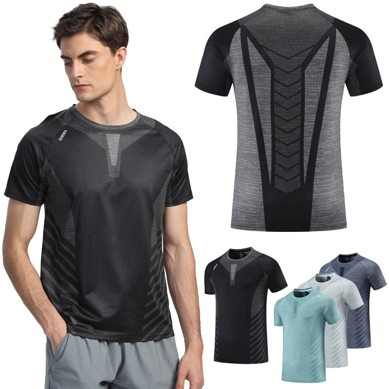 Men Training T-shirts Quick Dry - activesportslife