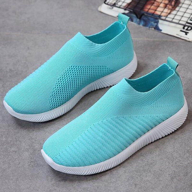 Womens Trendy Mesh Platform Sports Shoes - activesportslife