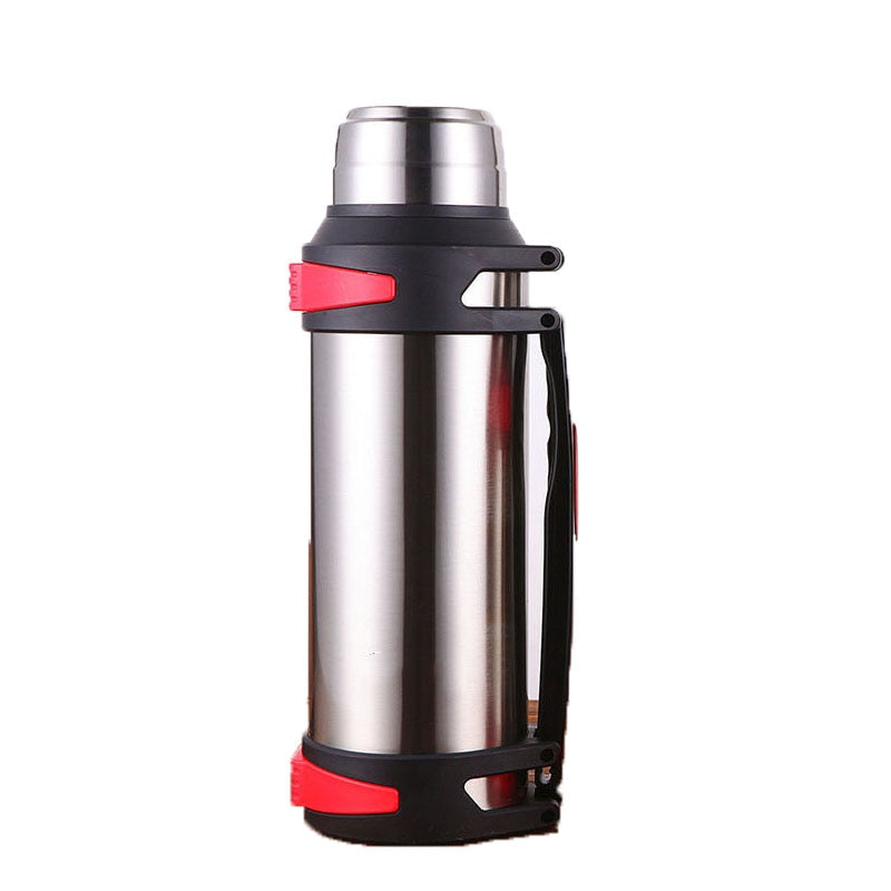 1200-4000ML Large Thermos Bottle Vacuum Flasks Stainless Steel Insulated Thermal Cup With Strap 48 Hours Insulation - activesportslife