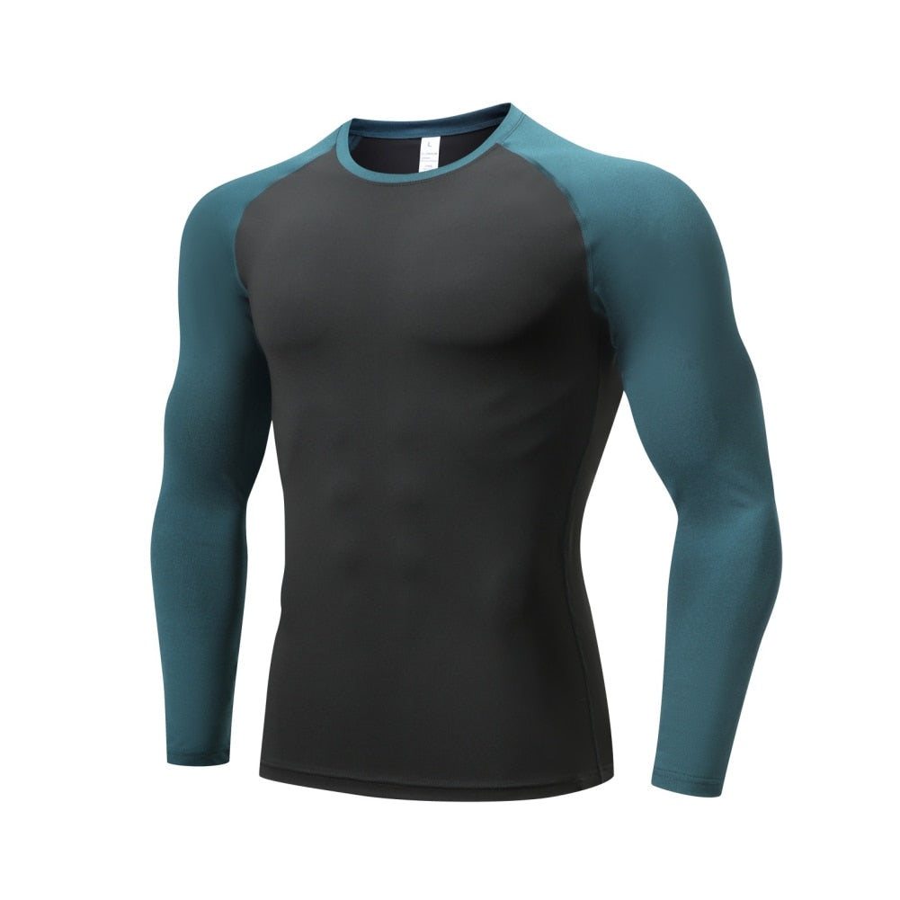 Men's Running T-shirts Sport Top Workout Breathable Long Sleeve - activesportslife