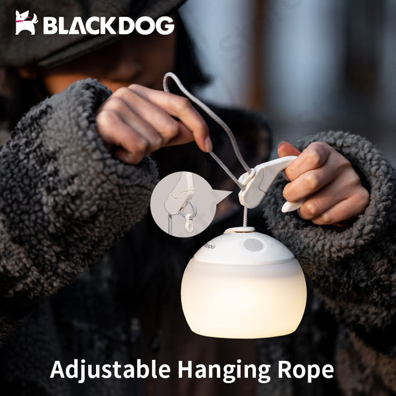 Naturehike Black Dog Outdoor 3W Camping Hanging Lamp 3 Gear Adjustment Waterproof Ipx4 Portable Charging Tent Night Lamp - activesportslife