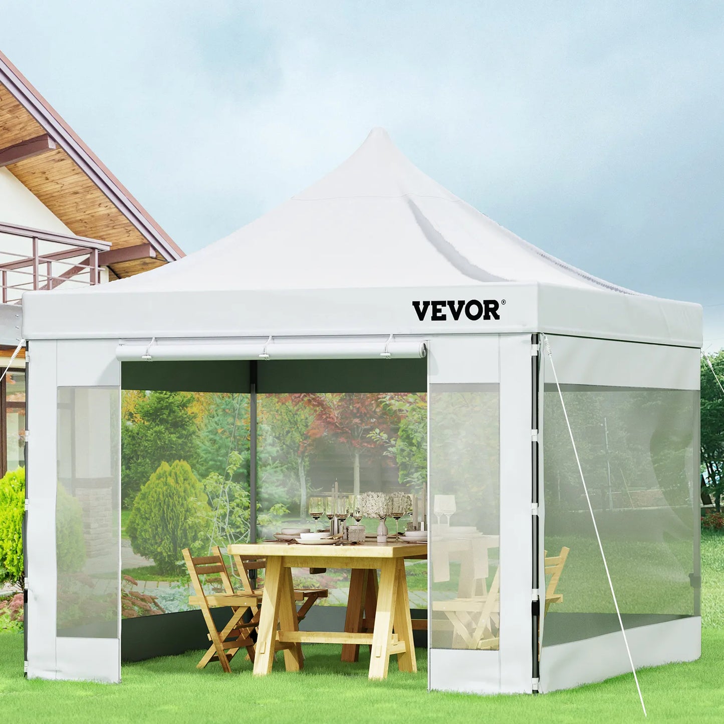 VEVOR 10x10 Pop Up Canopy Tent Outdoor