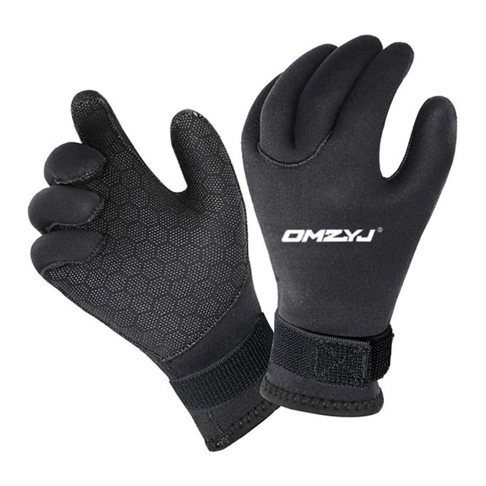 3-5mm Neoprene Swimming Diving Gloves - activesportslife