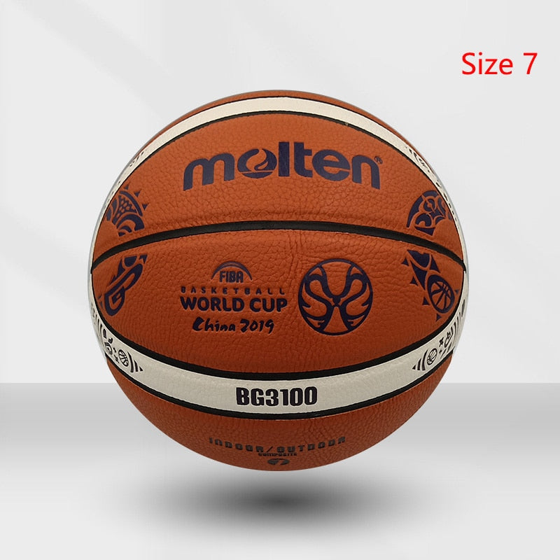 Molten Basketball Ball Official Size 7/6/5 PU Leather Outdoor Indoor - activesportslife