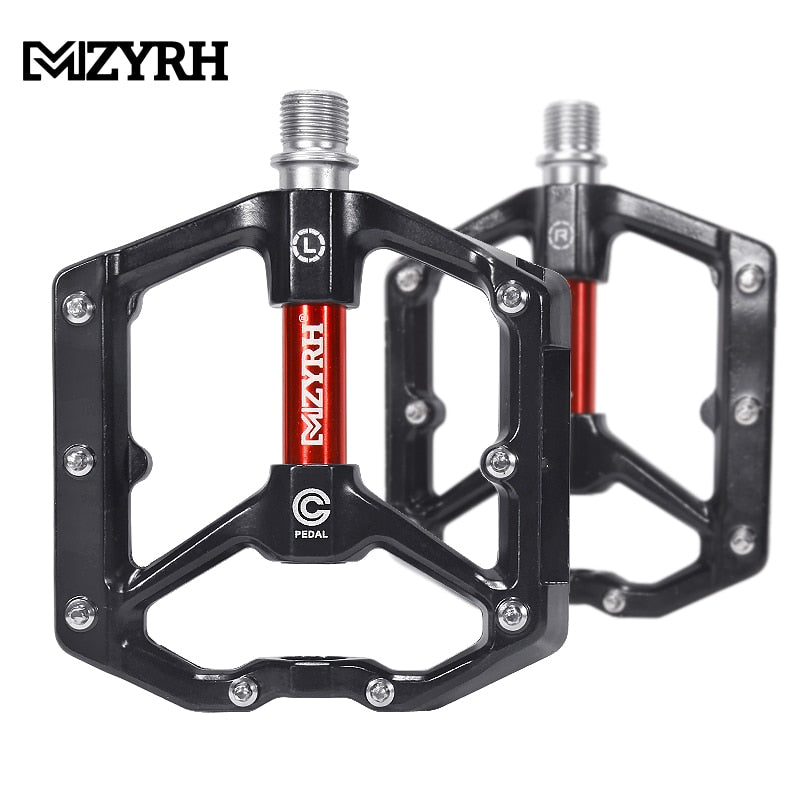 Bike Pedals Reflective Ultralight Aluminum /Nylon Sealed Bearings Road Bmx Mtb Non-Slip WaterProof Bicycle Pedals - activesportslife