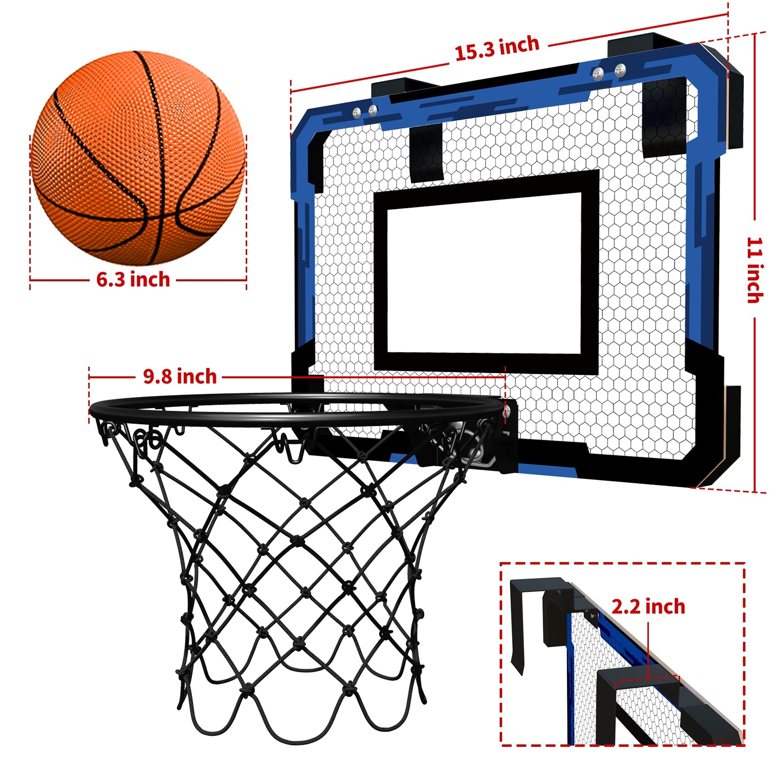 QDragon Kids Toys Basketball Hoop Foldable Basketball Stand Outdoor Indoor For Children - activesportslife