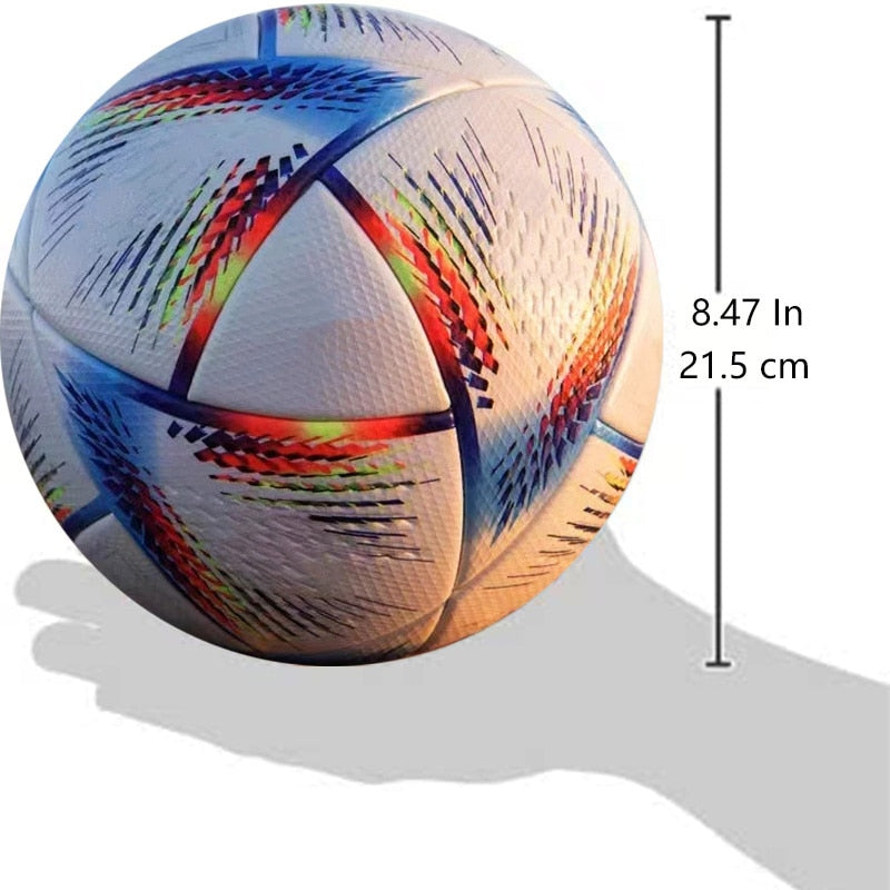 High Quality Soccer Ball Official Size 5 Seamless Wear Resistant - activesportslife