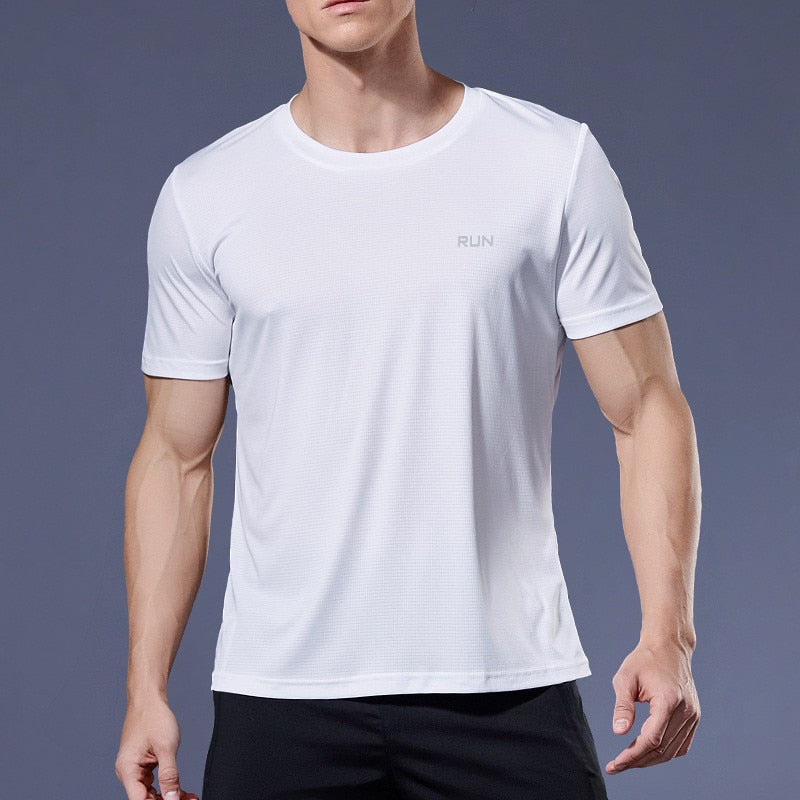 Men's Running Compression T Shirts Gym Fitness - activesportslife