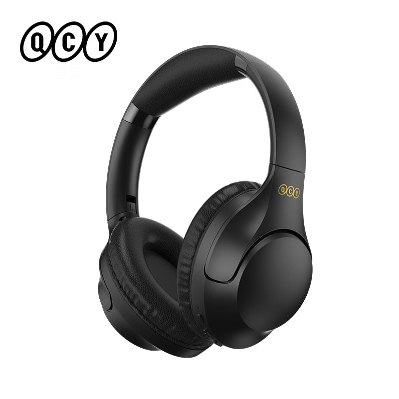 QCY H2 Wireless Headphones Bluetooth 5.3 Earphones BASS HIFI Stereo Headsets 78ms Low Latency 60-Hour Playtime - activesportslife