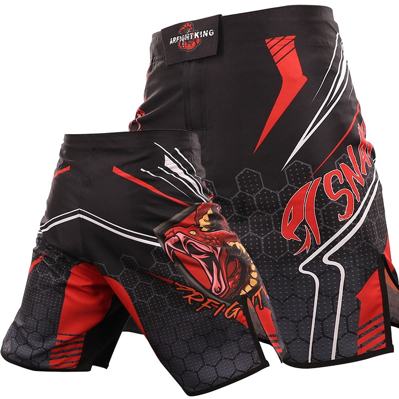 MMA Shorts Tiger Muay Thai Pants Mixed Martial Arts Jiu-jitsu Grappling Sparring Kickboxing Boxing Training Shorts - activesportslife