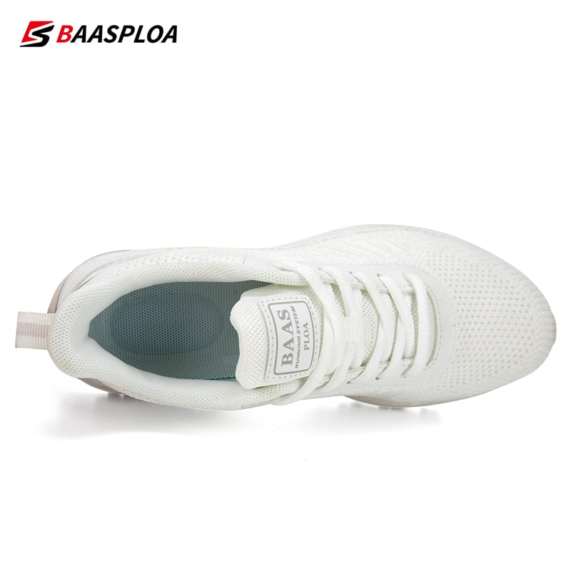 Baasploa 2023 New Running Shoes for Women Breathable Wear Resistant Antiskid Lightweight - activesportslife