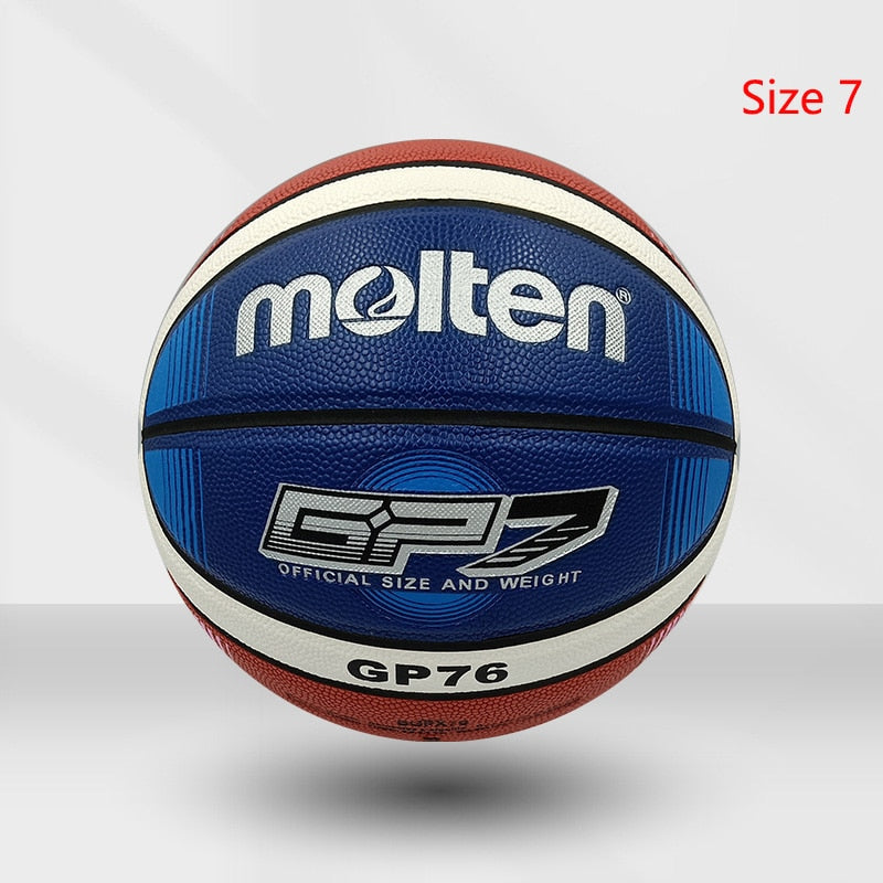 Molten Basketball Ball Official Size 7/6/5 PU Leather Outdoor Indoor - activesportslife