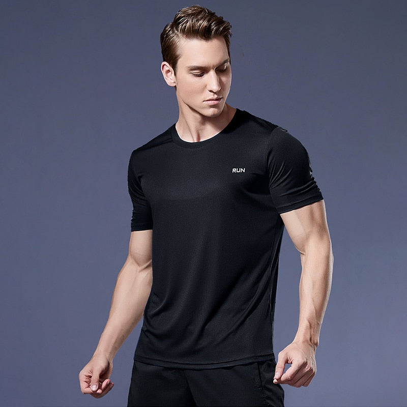 Men's Running Compression T Shirts Gym Fitness - activesportslife