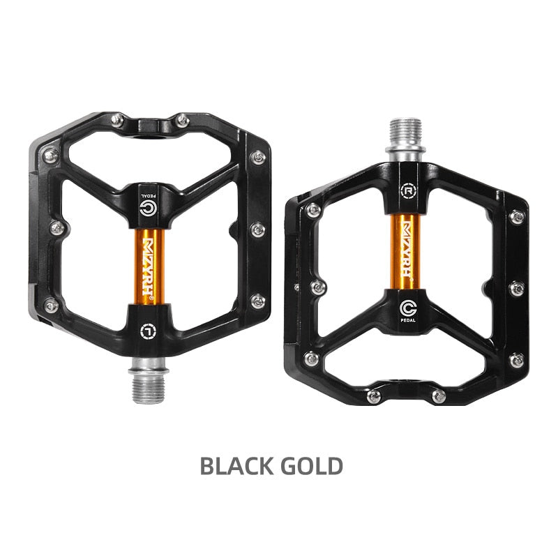 Bike Pedals Reflective Ultralight Aluminum /Nylon Sealed Bearings Road Bmx Mtb Non-Slip WaterProof Bicycle Pedals - activesportslife