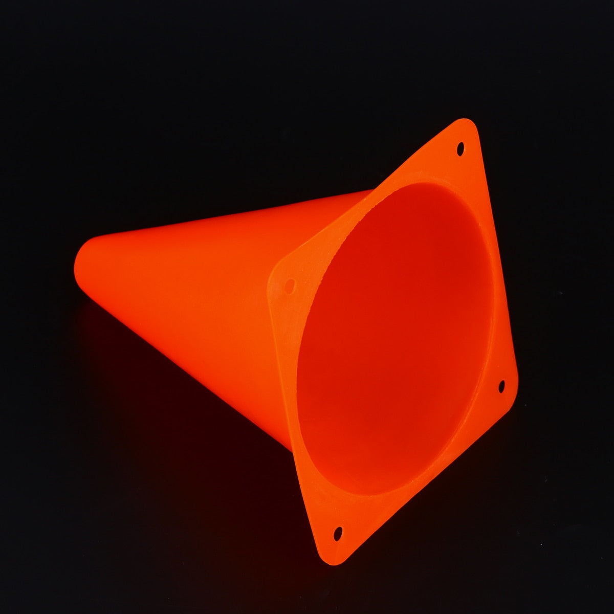 12 PCS Football Soccer Rugby Training Cones Outdoor Sports Obstacles Barriers for Kids Outdoor Gaming and Activity (Orange) - activesportslife