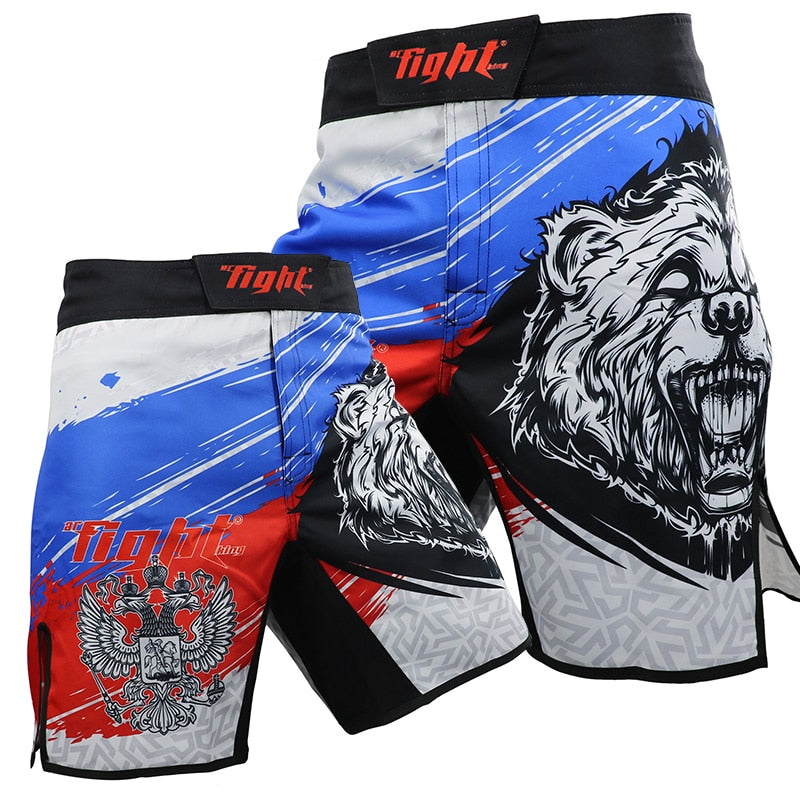 MMA Shorts Tiger Muay Thai Pants Mixed Martial Arts Jiu-jitsu Grappling Sparring Kickboxing Boxing Training Shorts - activesportslife