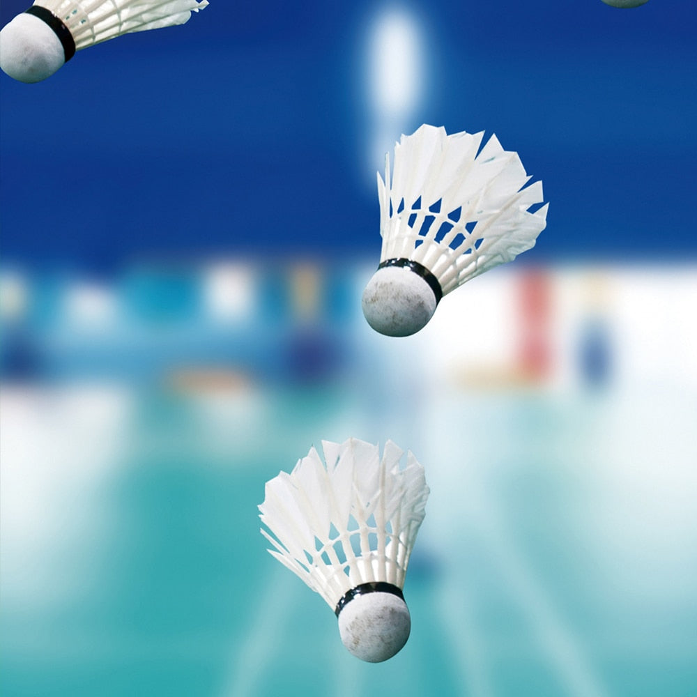 12Pcs Badminton Goose Feather Shuttlecock