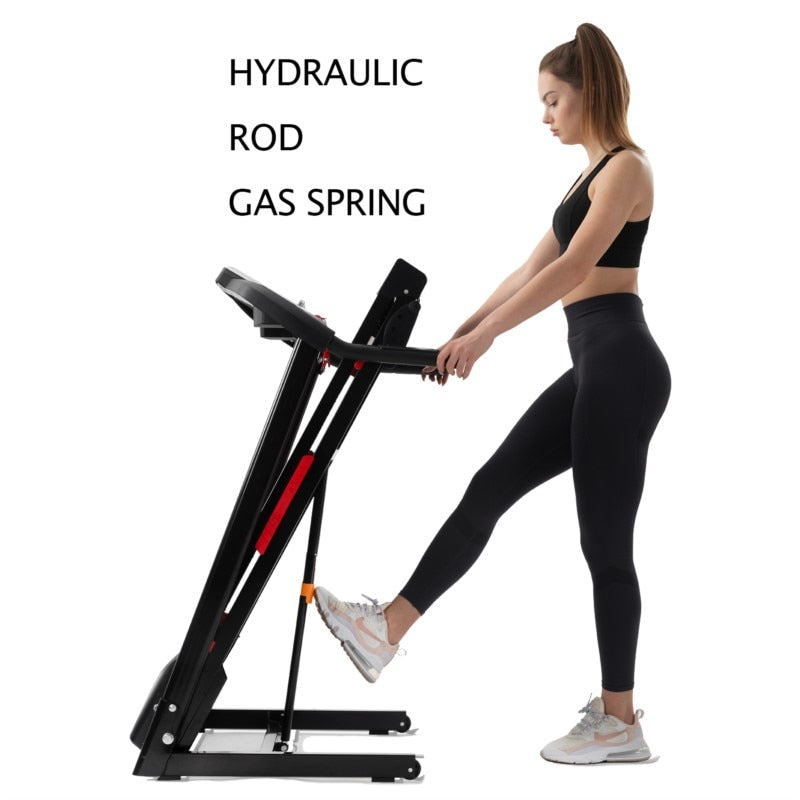 US Stock 3.5HP Portable Foldable Incline Electric Treadmill