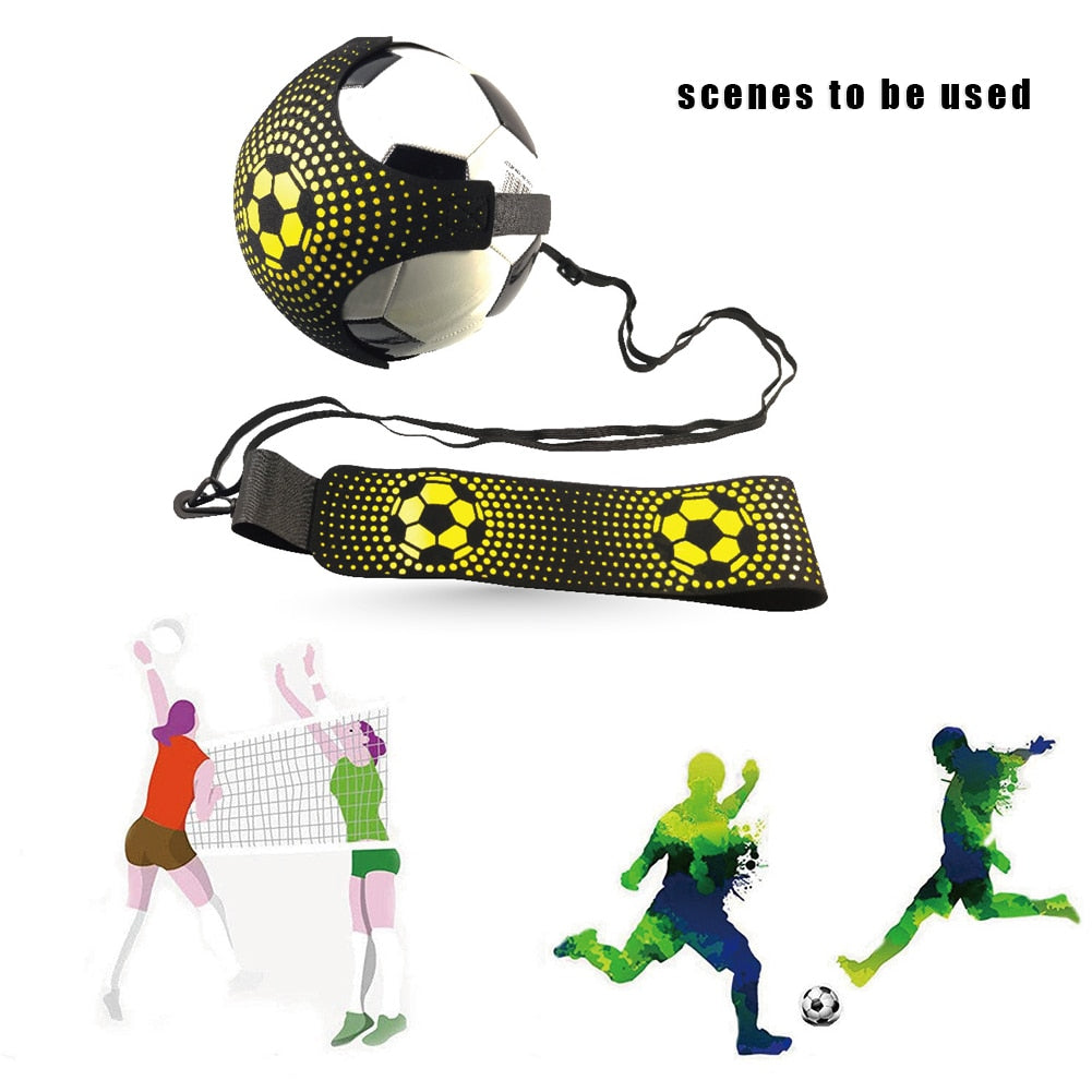 Adjustable Elastic Soccer Kick Trainer Belt - activesportslife