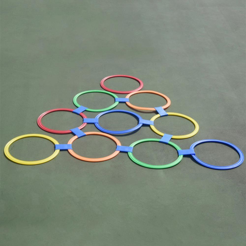 ABS 10Pcs/Set 28/38cm Soccer Speed Agility Rings Training Equipment - activesportslife