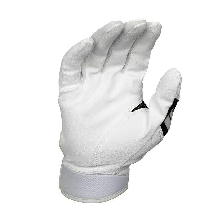 Women's Fastpitch Softball Batting Gloves, White - activesportslife