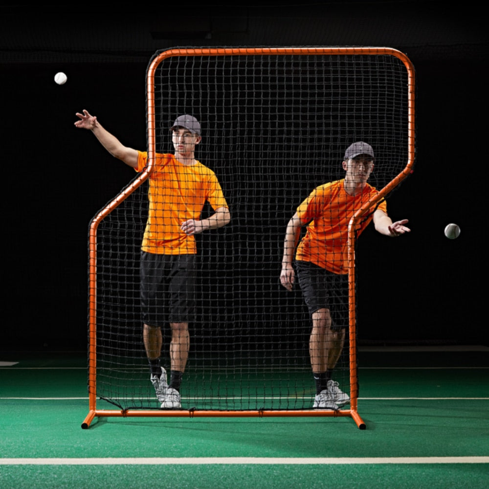 OIMG Brute Baseball/Softball Pitcher's Reversible Z Screen Batting Cage Net - activesportslife