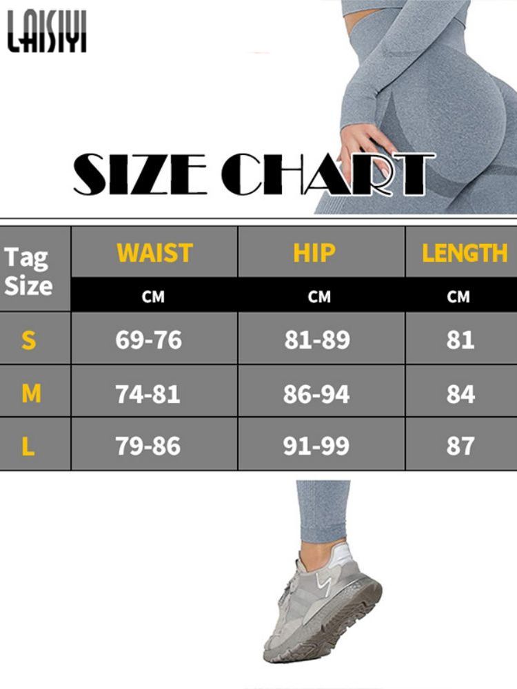 Seamless Leggings Sexy Bubble Butt Push Up Pants Slim High Waist Legging Tight - activesportslife