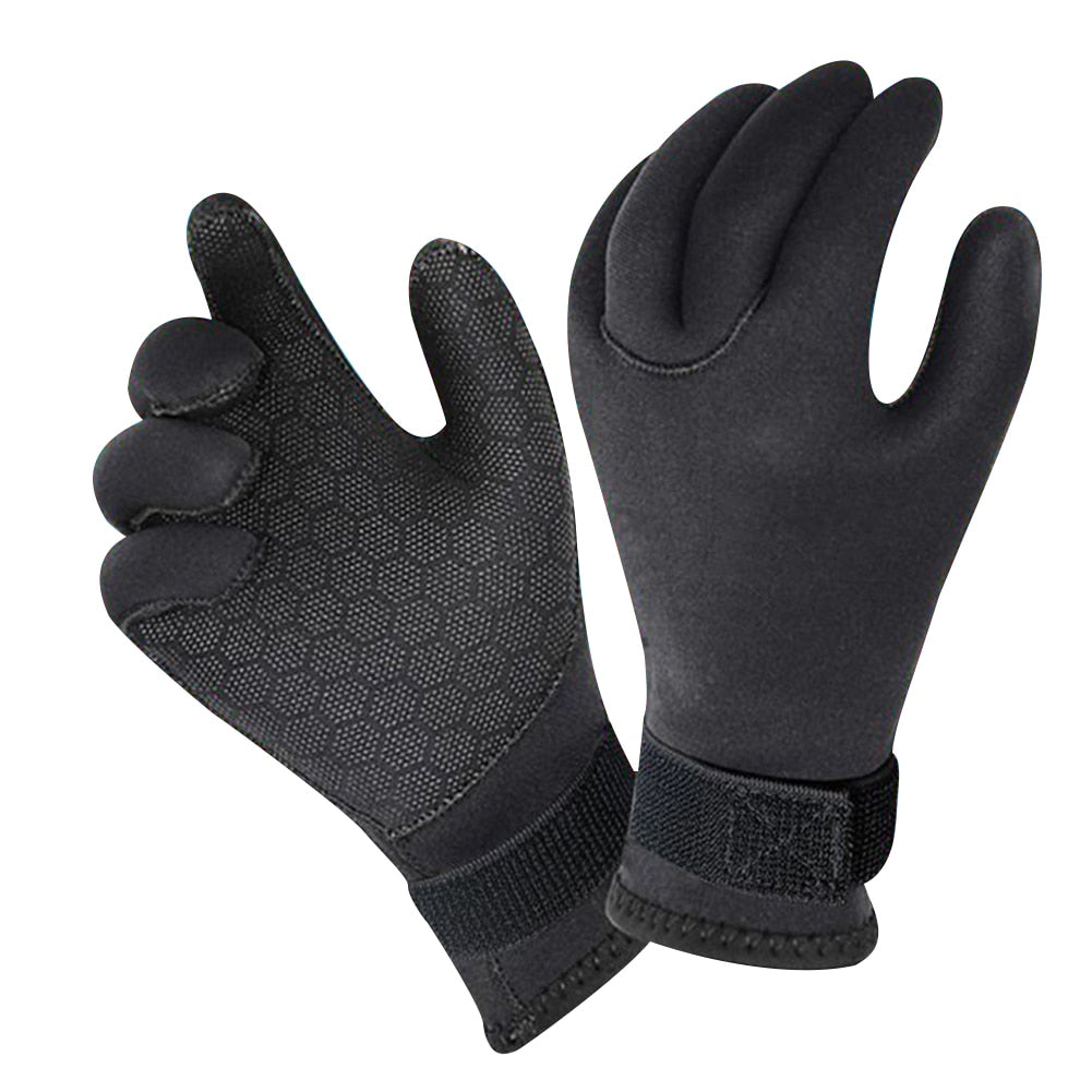 3-5mm Neoprene Swimming Diving Gloves - activesportslife