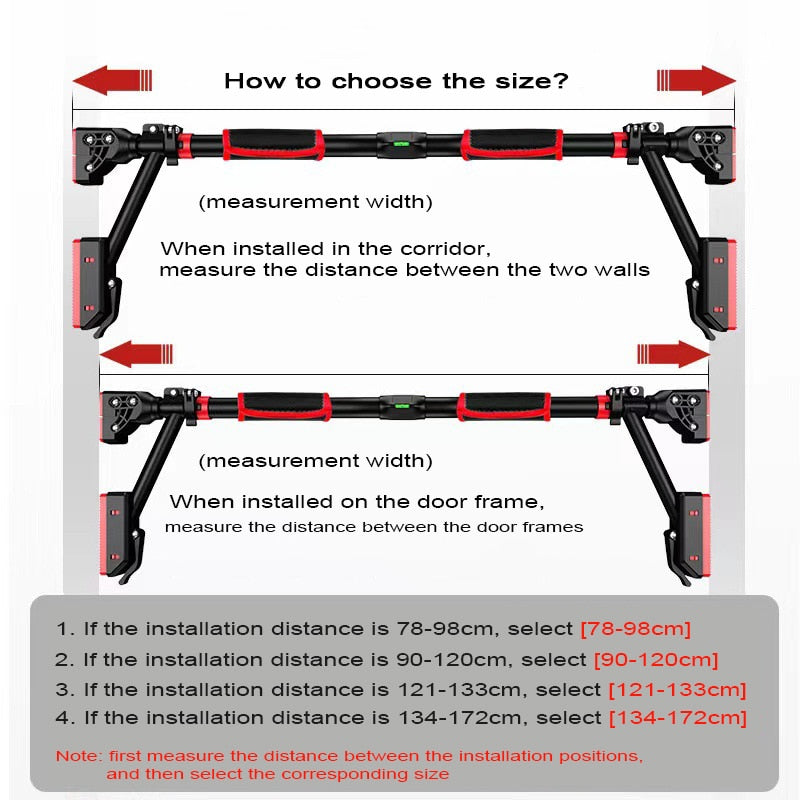 Triangle Support Wall Horizontal Bar Indoor Pull-ups - activesportslife