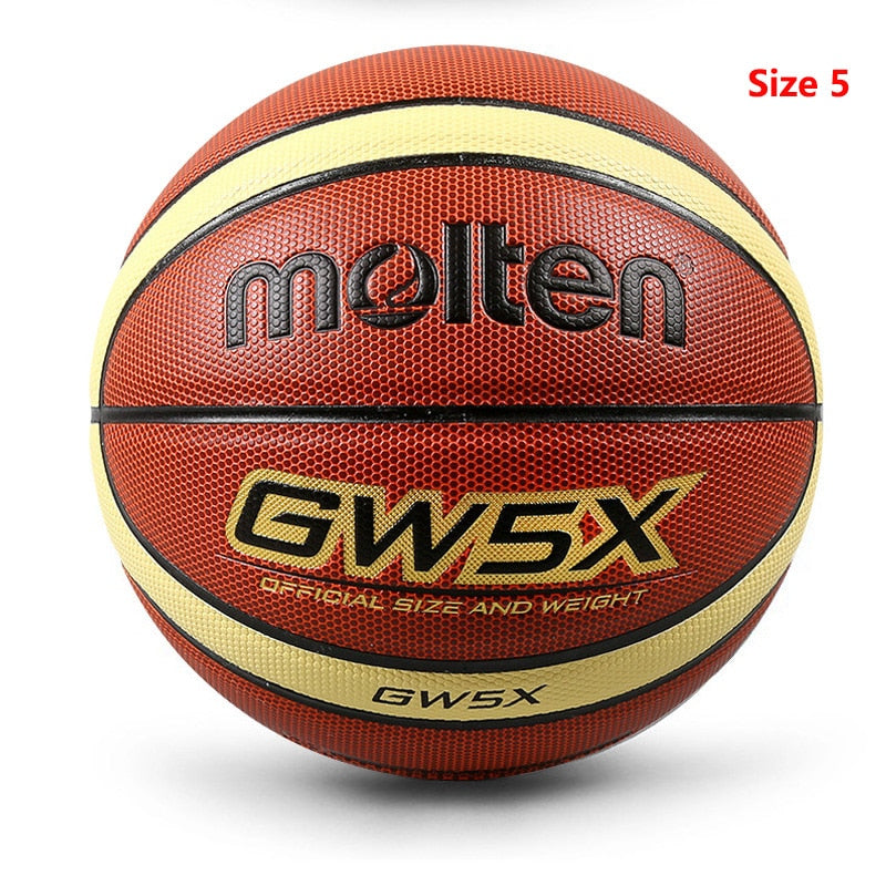 2022 Molten Basketball Ball PU Material Size 7/6/5 Outdoor Indoor Match - activesportslife