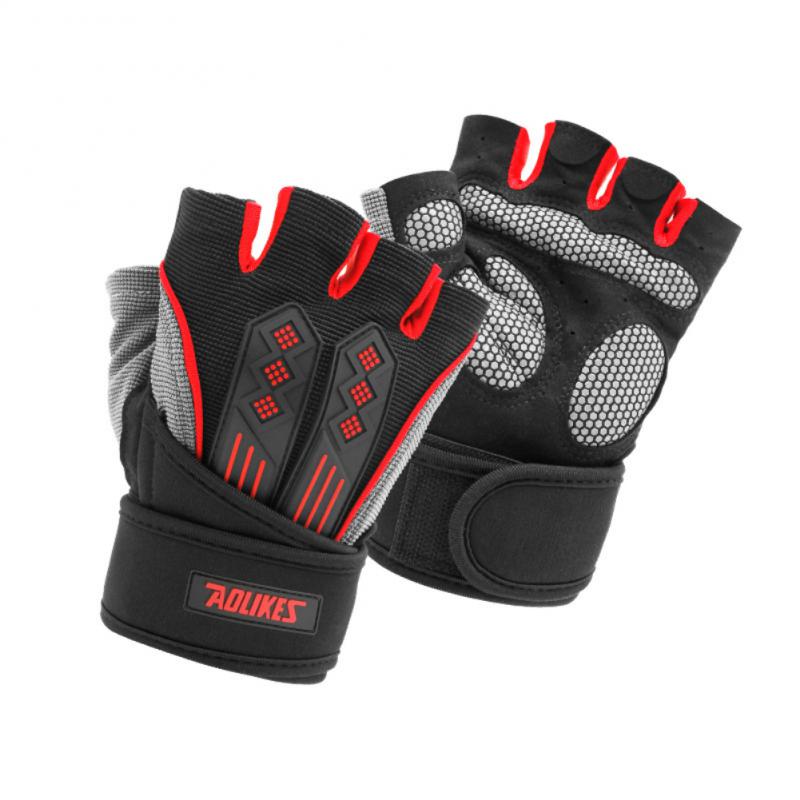 Anti-slip Cycling Gloves Polyester Fiber Breathable Hand Protection Nylon - activesportslife