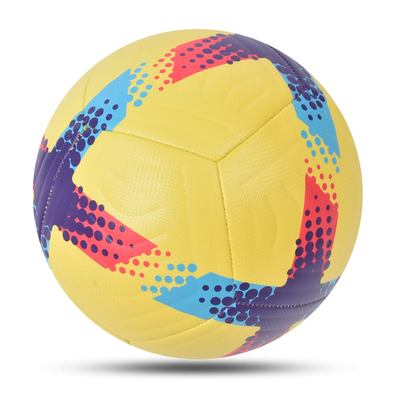 Newest Soccer Ball Standard Size 5 Size 4 Machine-Stitched Soccer Ball PU Sports - activesportslife