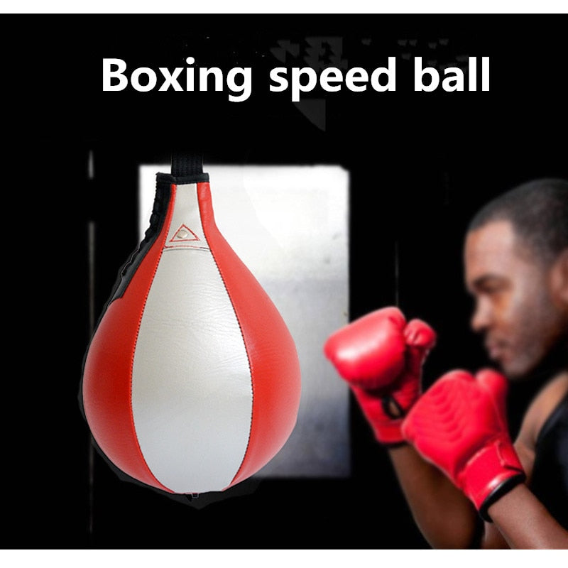 Boxing speed punching ball suspended pear-shaped reaction ball - activesportslife