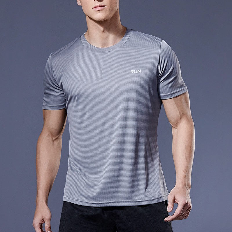 Men's Running Compression T Shirts Gym Fitness - activesportslife