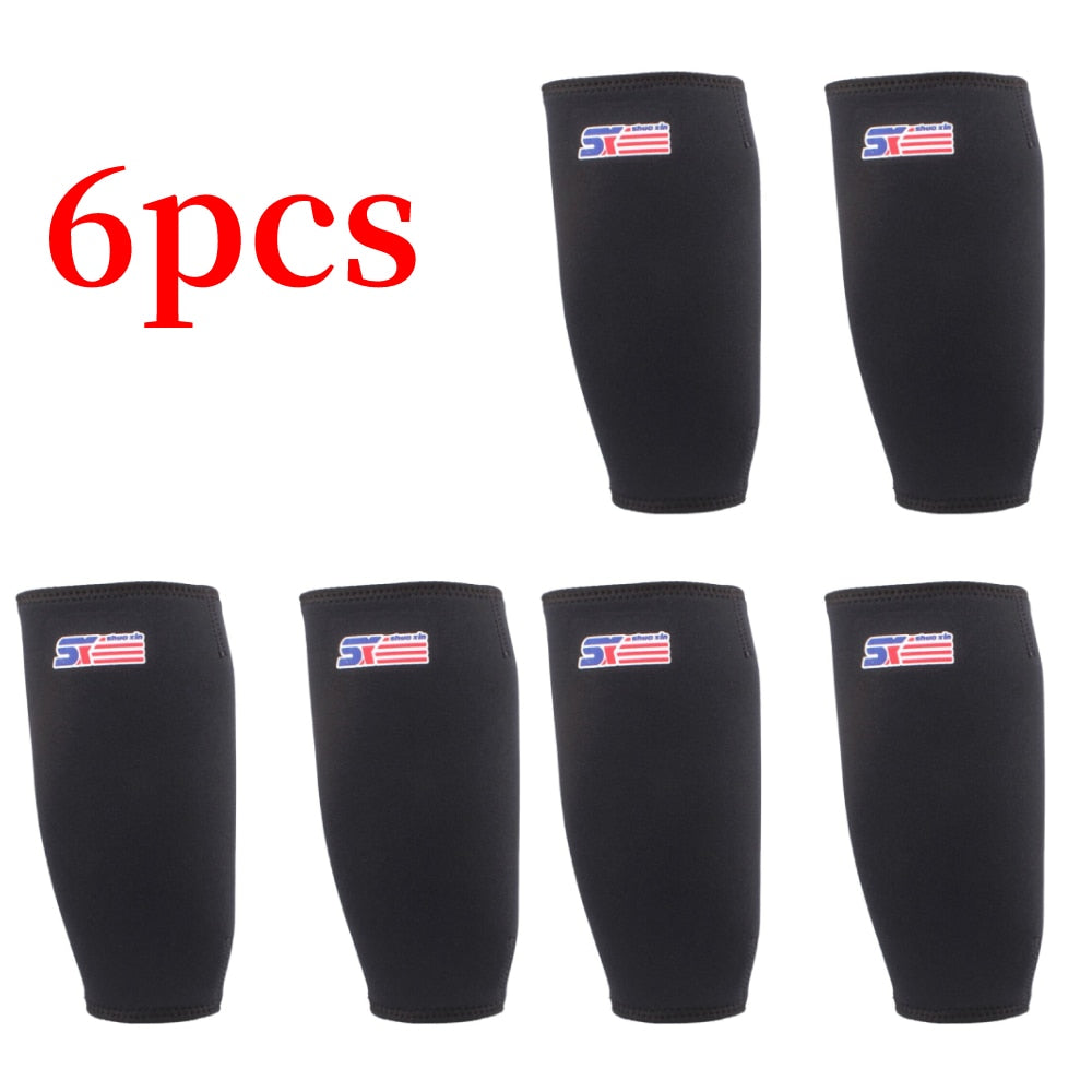 1-6pcs Soccer Shin Guards Honeycomb Anti-Collision Pads Protection Leg Guard Socks - activesportslife