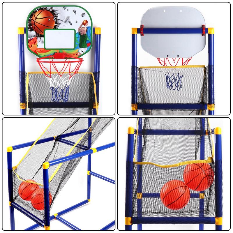 Indoor Basketball Shooting Machine Sports Arcade Playset For Kids - activesportslife