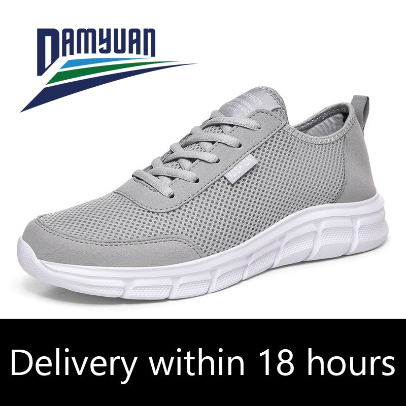 Damyuan Light Running Shoes Breathable Mens Sports Shoes - activesportslife