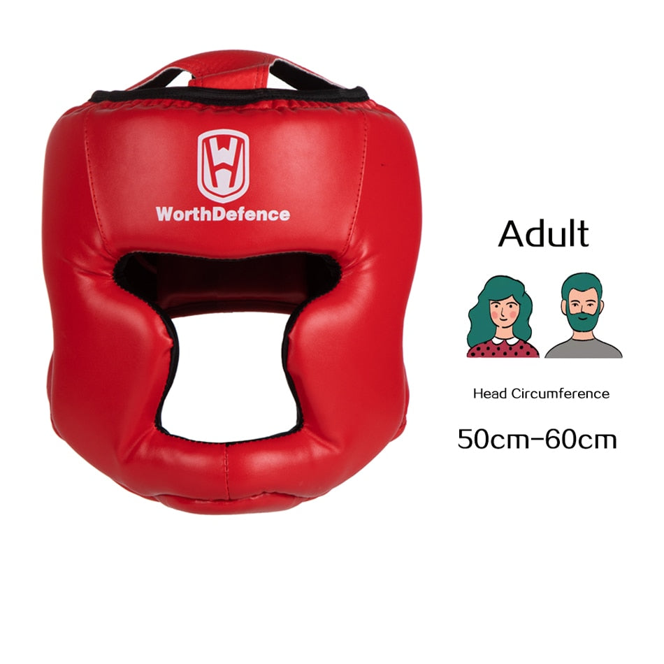 Kick Boxing Helmet for Men Women Karate Muay Thai Training Adults Kids Equipment - activesportslife