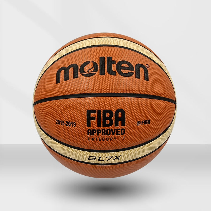 Molten Basketball Ball Official Size 7/6/5 PU Leather Outdoor Indoor - activesportslife