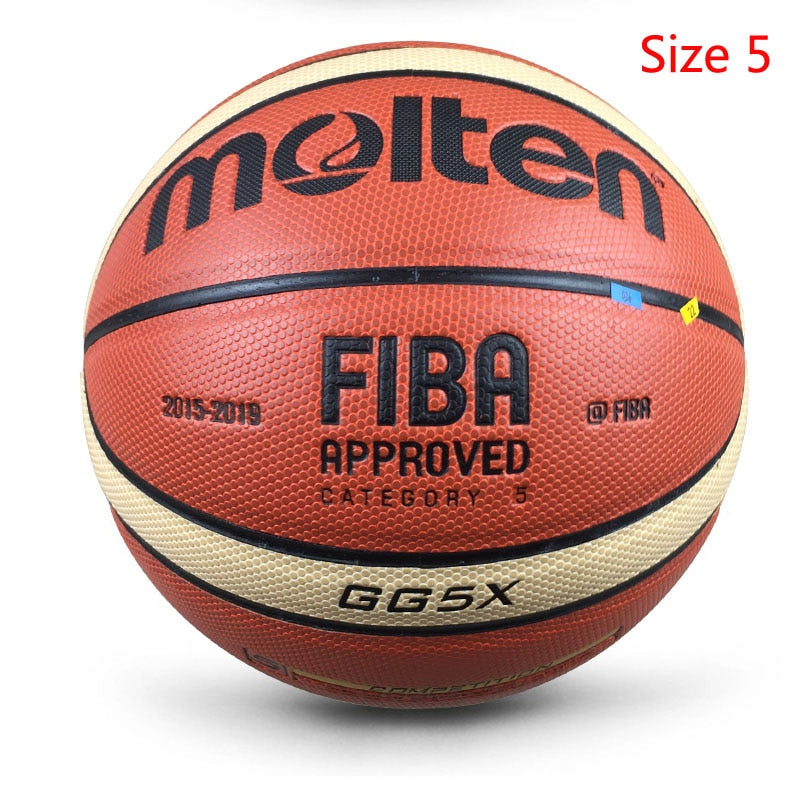 2022 Molten Basketball Ball PU Material Size 7/6/5 Outdoor Indoor Match - activesportslife