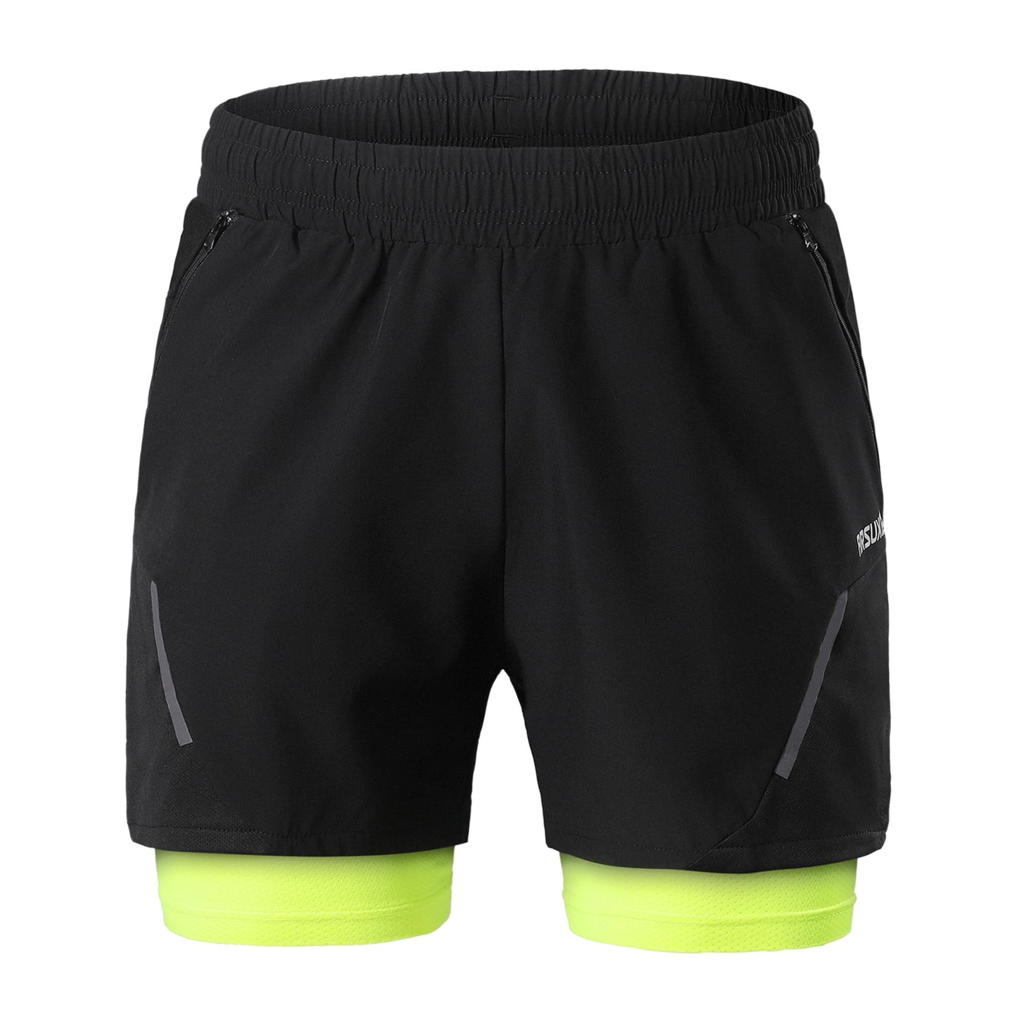 2-In-1 Mens Quick Dry Running Shorts