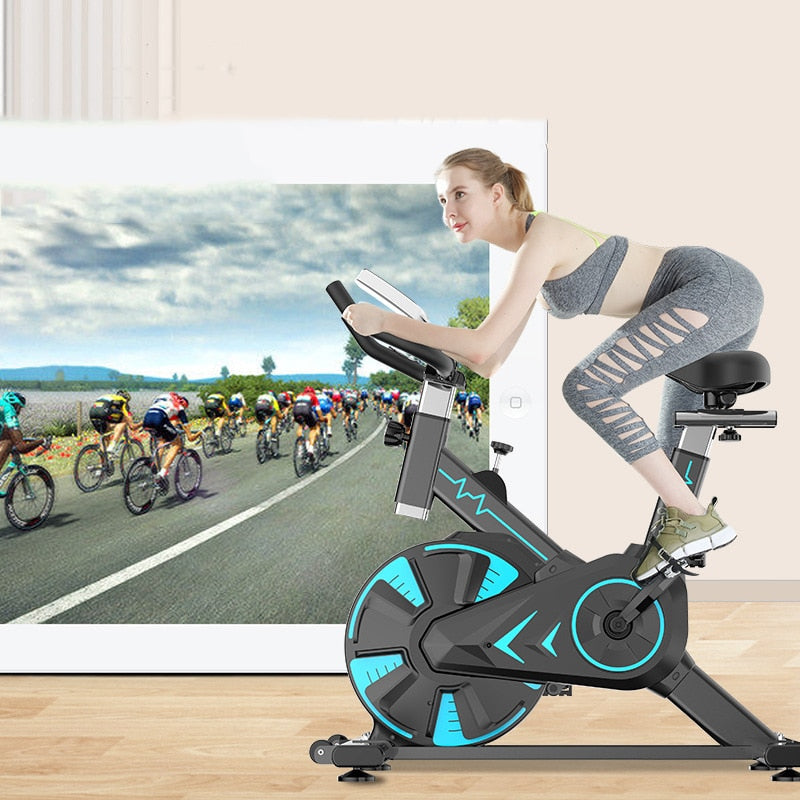 Silent Exercise Spinning Bike Indoor - activesportslife