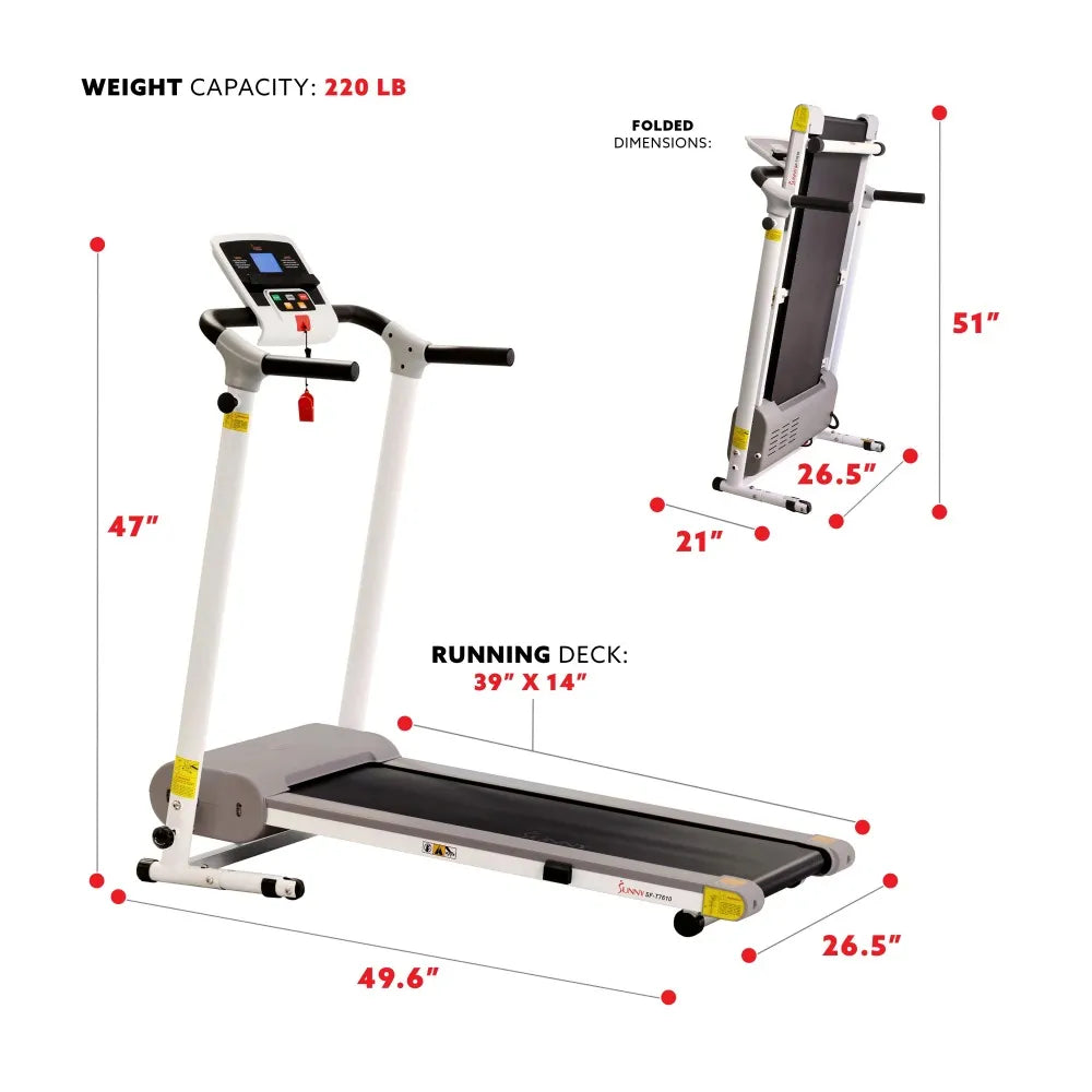 Motorized Treadmill At Home Running Foldable