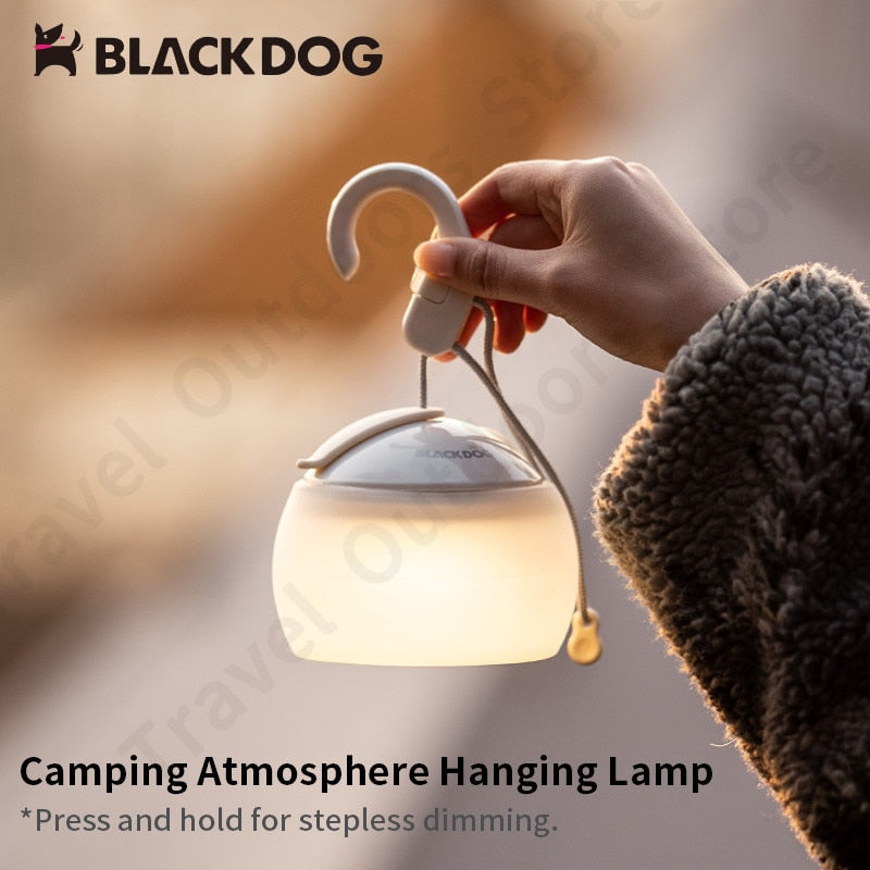 Naturehike Black Dog Outdoor 3W Camping Hanging Lamp 3 Gear Adjustment Waterproof Ipx4 Portable Charging Tent Night Lamp - activesportslife