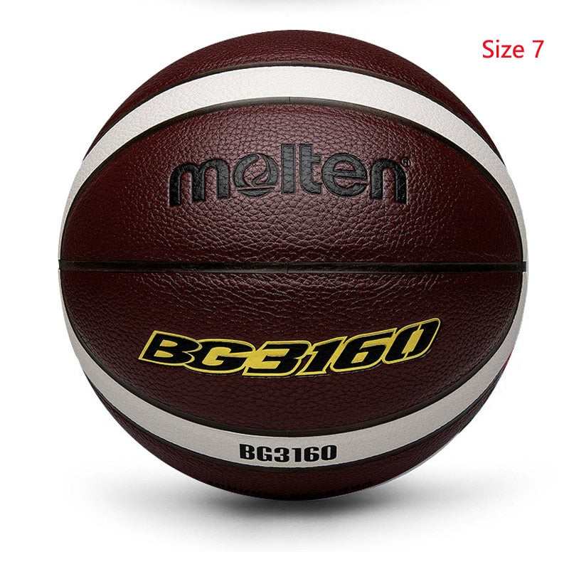 2022 Molten Basketball Ball PU Material Size 7/6/5 Outdoor Indoor Match - activesportslife