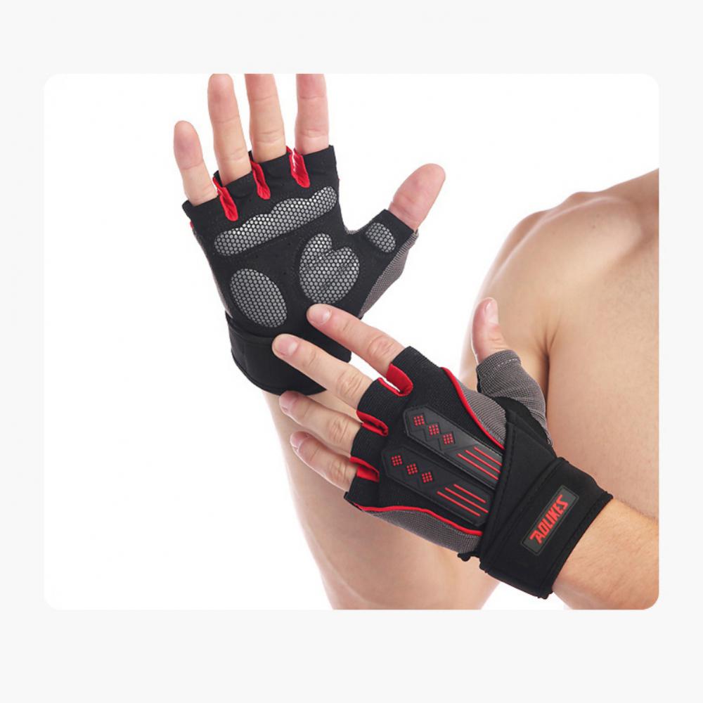 Anti-slip Cycling Gloves Polyester Fiber Breathable Hand Protection Nylon - activesportslife