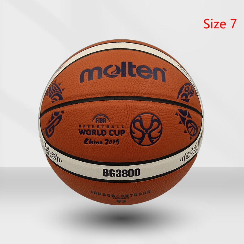 Molten Basketball Ball Official Size 7/6/5 PU Leather Outdoor Indoor - activesportslife