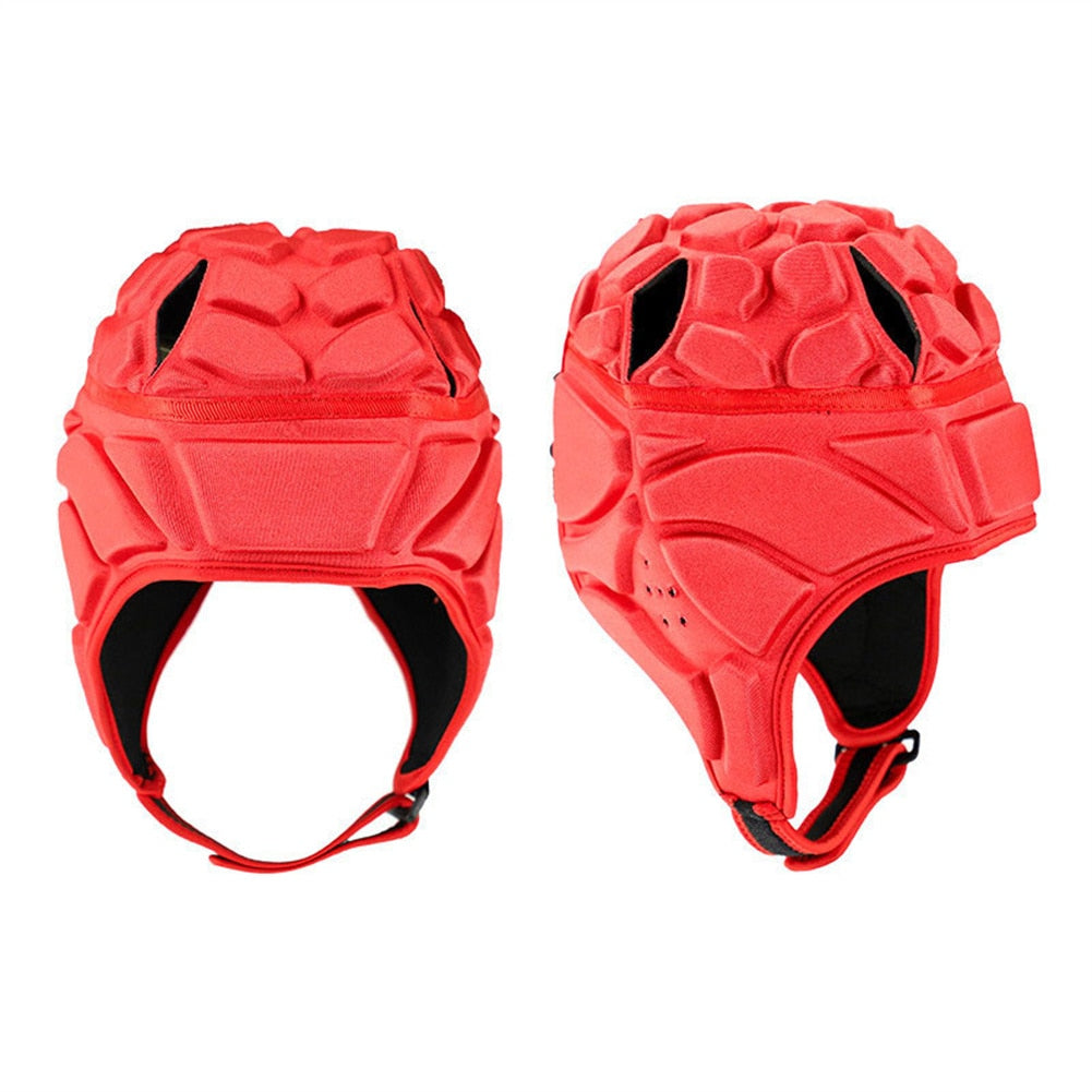 Kids and Adult Professional Soccer Goalkeeper Helmet Sports Rugby Scrum Cap Head Guard Goalie Protector 3 Options - activesportslife