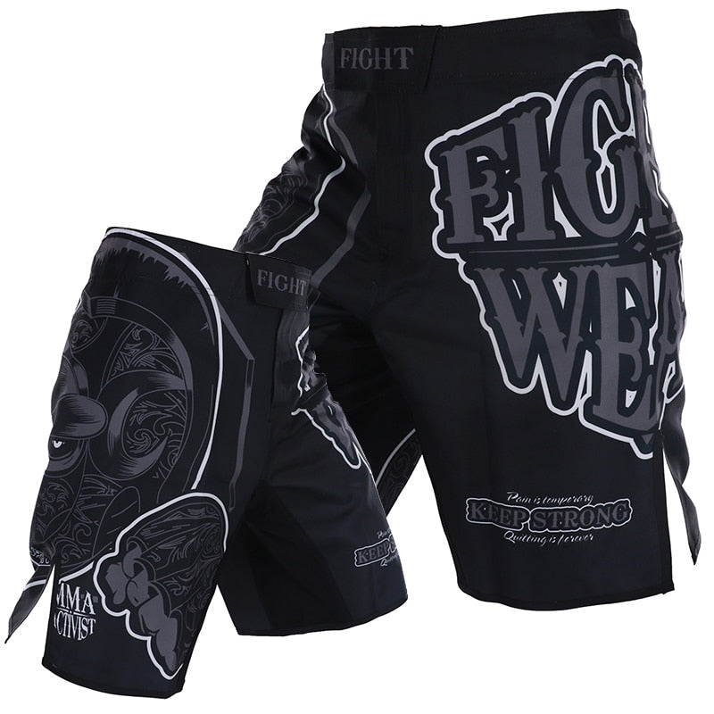 MMA Shorts Tiger Muay Thai Pants Mixed Martial Arts Jiu-jitsu Grappling Sparring Kickboxing Boxing Training Shorts - activesportslife