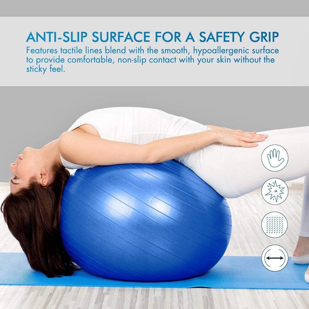 Yoga Ball Pilates Workout Ball 65/75/85CM - activesportslife